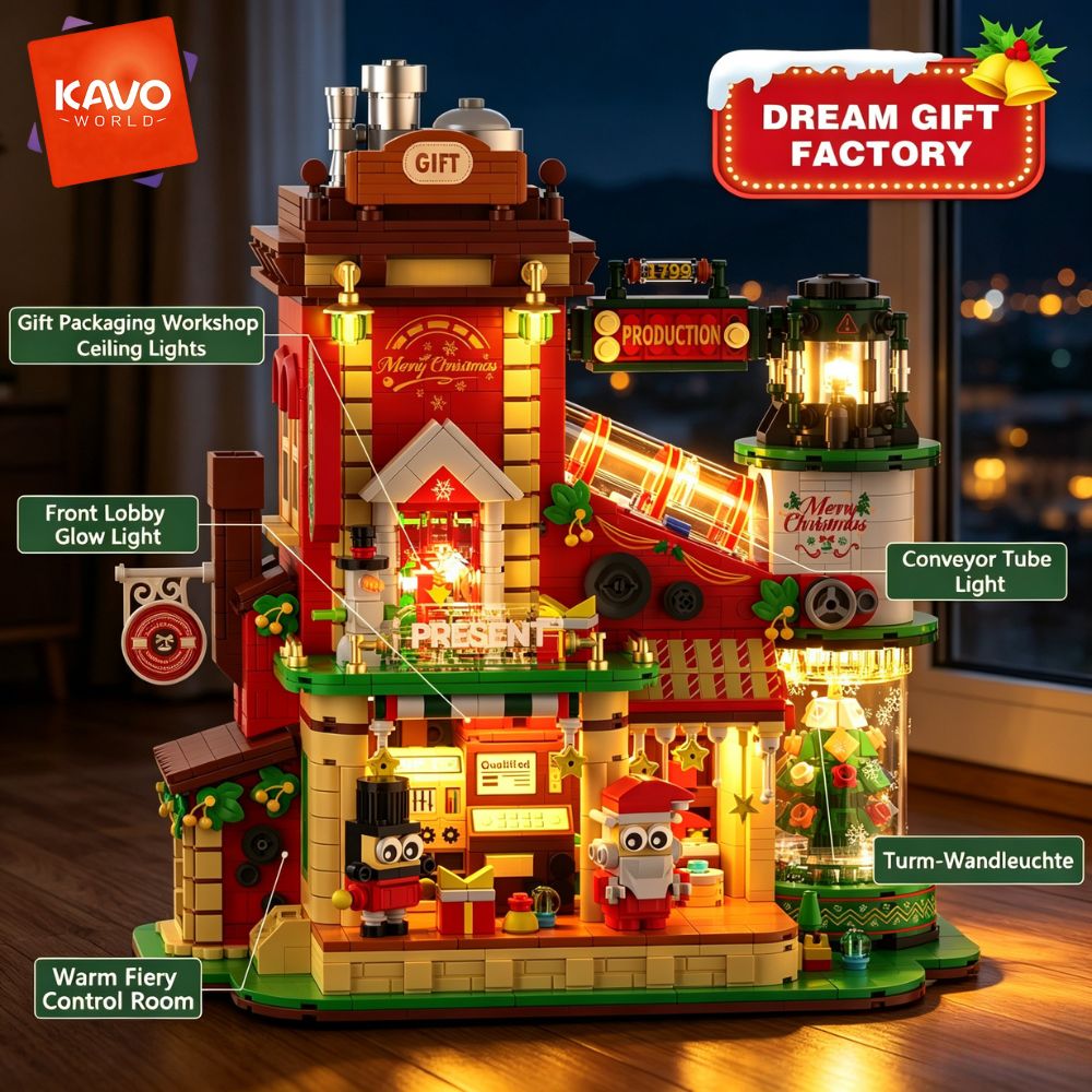 KAVOWORLD 2775-delige Kerstcad - Desk Setup Build recensie en prijs