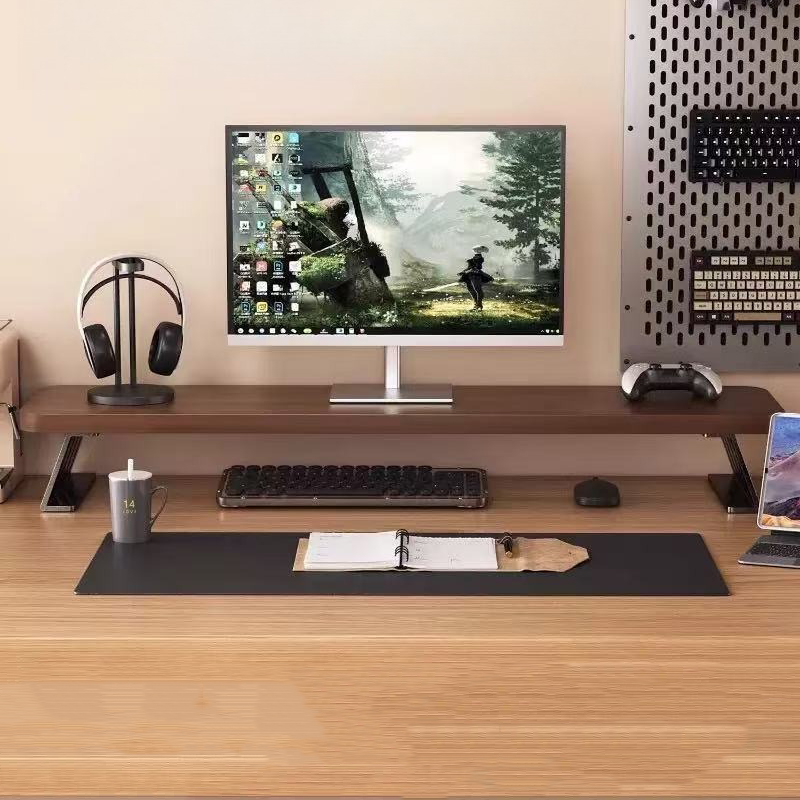 Monitor Hoogte Verhoging Stand - Monitor Riser Wood recensie en prijs