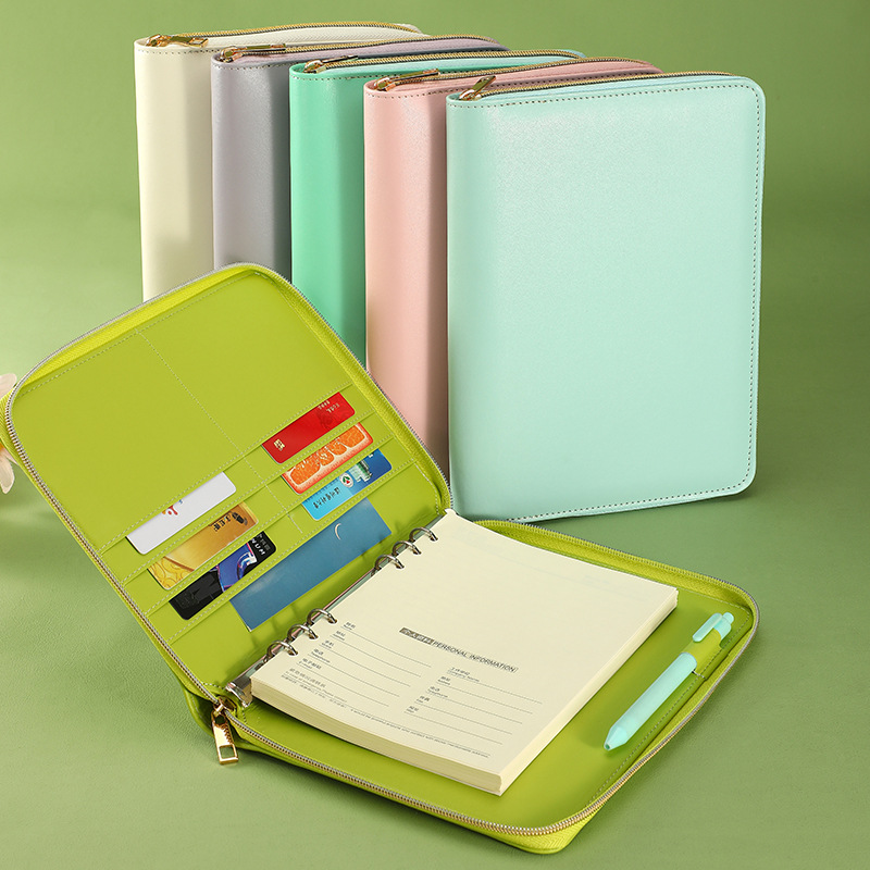 Nieuwe A5 A6 glanzende binder  - Ring Binder Box recensie en prijs